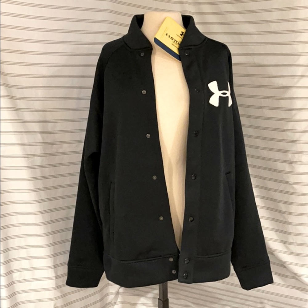 NWT Men’s Under Armour Black Heavy Jacket